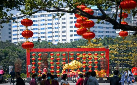 Guangzhou sub obiectiv: odata cu apropierea Festivalului de Primavara, atmosfera festiva devine din 