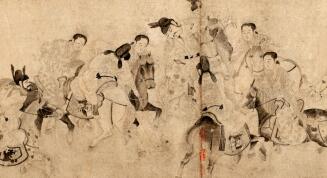 艺术里的奥林匹克丨《明皇击球图》中的马球运动