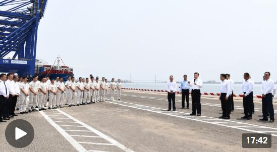 独家视频丨习近平在海南考察时强调 解放思想开拓创新团结奋斗攻坚克难 加快建设具有世界影响力的中国特色自由贸易港