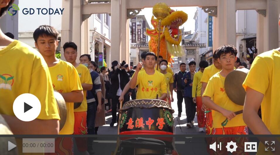 【网络中国节·春节】粤味中国年｜青龙古庙庙会“探”潮汕年味