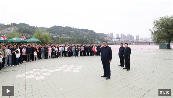 独家视频丨习近平在甘肃兰州市考察调研