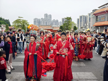 【大美广东】Jieyang's first collective wedding ceremony was heldgrandly  15对新人共赴幸福之约！揭阳举行首届集体婚礼