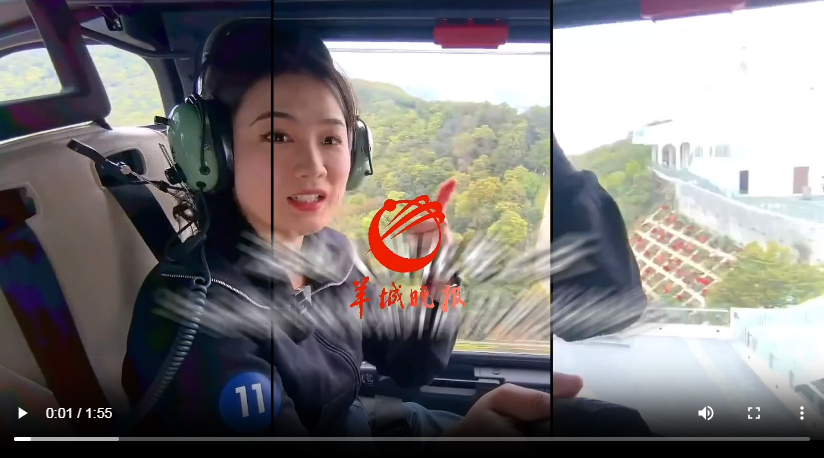 【大美广东】Shenzhen Residents Take Flower Viewing to the Skies! For 99 Yuan, a Helicopter Ride Lets You Experience a 3D Flower Viewing Adventure  深圳人赏花卷上天！99元直升机带你开启3D赏花新模式