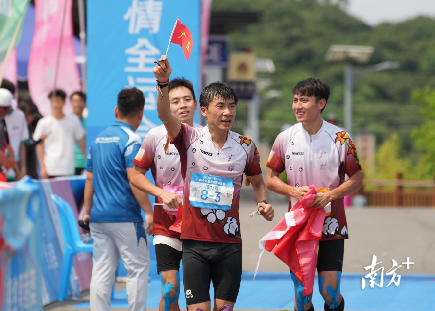 十五运会群众赛事活动首金，属于广东队！