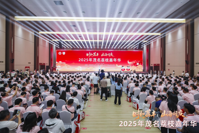 2025广东茂名荔枝嘉年华盛大启幕 柏桥服务区开通
