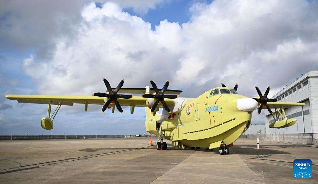 China’s amphibious AG600aircraft greenlighted for mass production