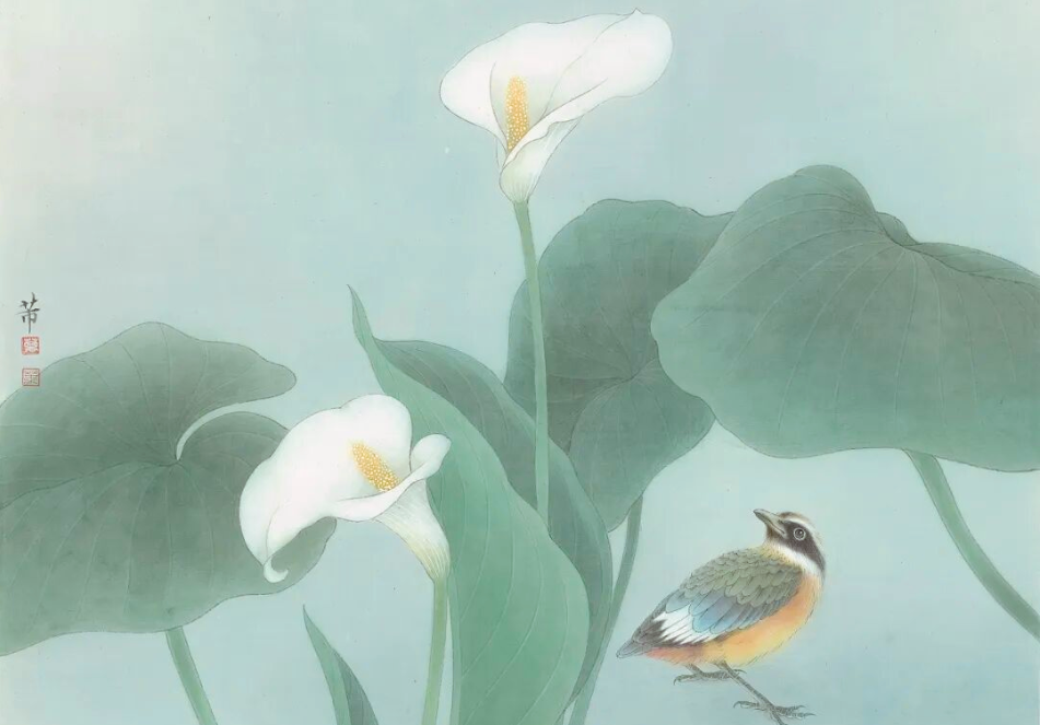 万芾“花鸟世界”中的二十四节气：雨水