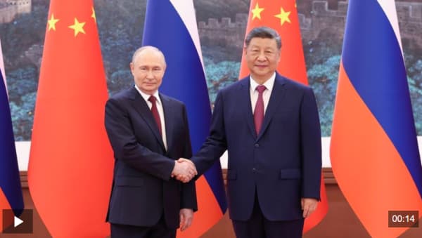 独家视频丨习近平同俄罗斯总统普京会谈
