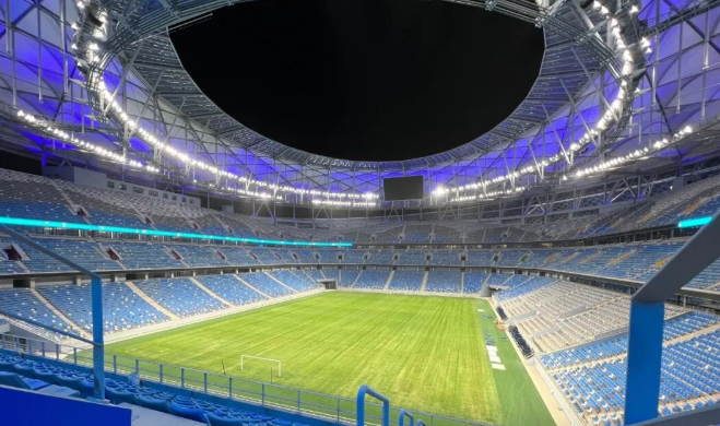 大连梭鱼湾足球场摘得詹天佑奖
