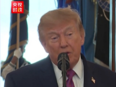 大国外交进行时丨特朗普：感谢你们进行这一次具有历史意义的访问