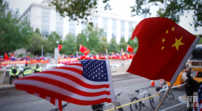 时政新闻眼丨习近平抵达华盛顿，高规格礼遇开启访美序幕