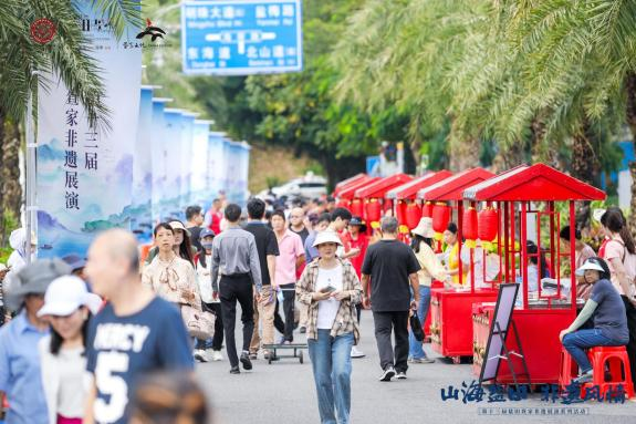 【大美广东】Yantian District held the 13th Exhibition of intangible cultural heritage of Danjia culture  第十三届盐田疍家非遗展演系列活动举办