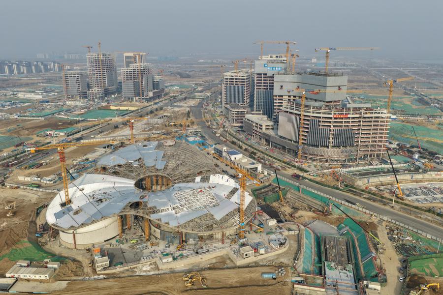 EconomyInFocus | Xiong'an New Area speeds up its construction as a futuristic city